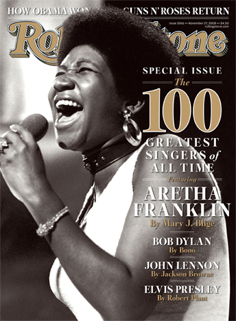 Rolling Stone 100 singers