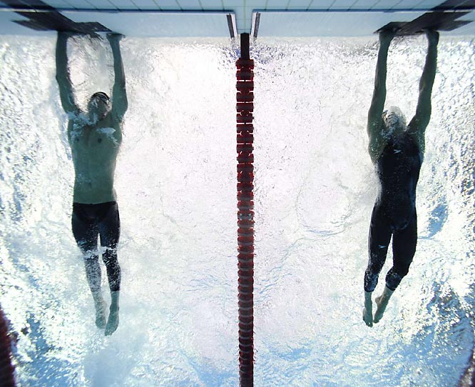 Michael Phelps photofinish