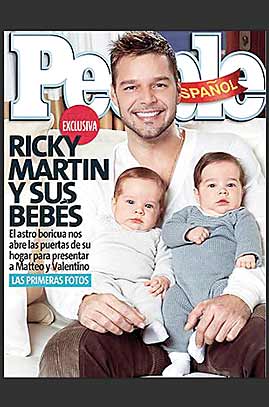 Ricky Martin gemelos