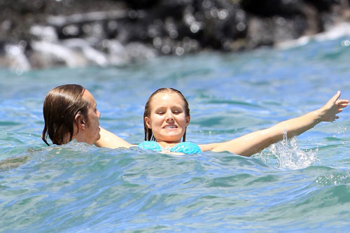 Kristen Bell en bikini