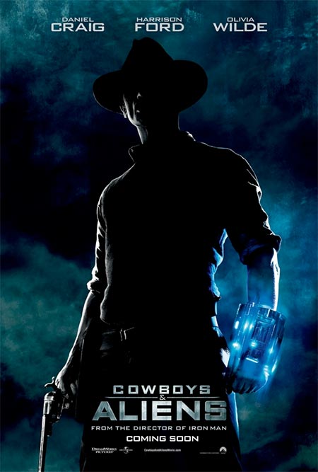 Cowboys & Aliens poster