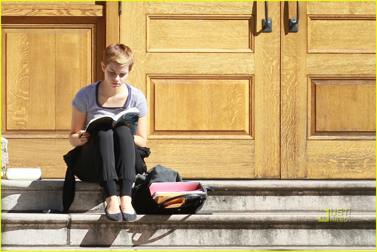 Emma Watson en la universidad Brown