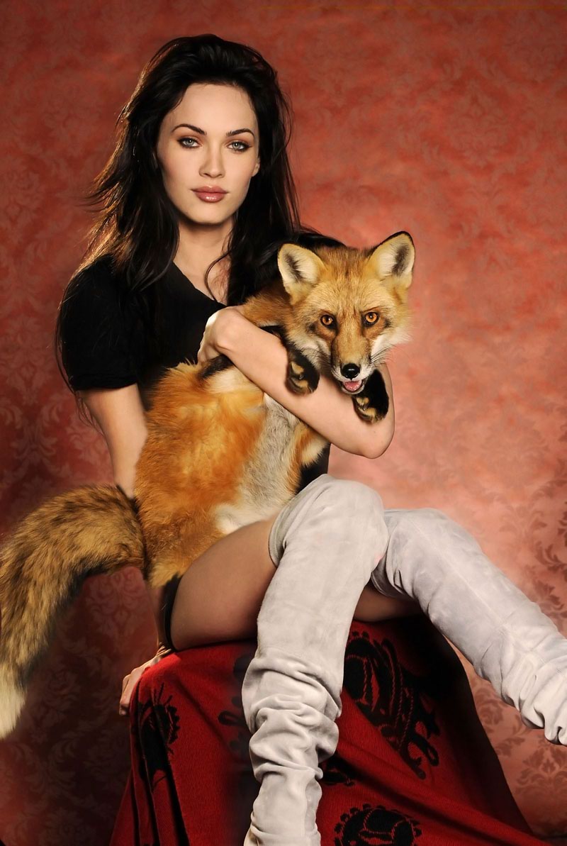 Megan Fox Paw magazine