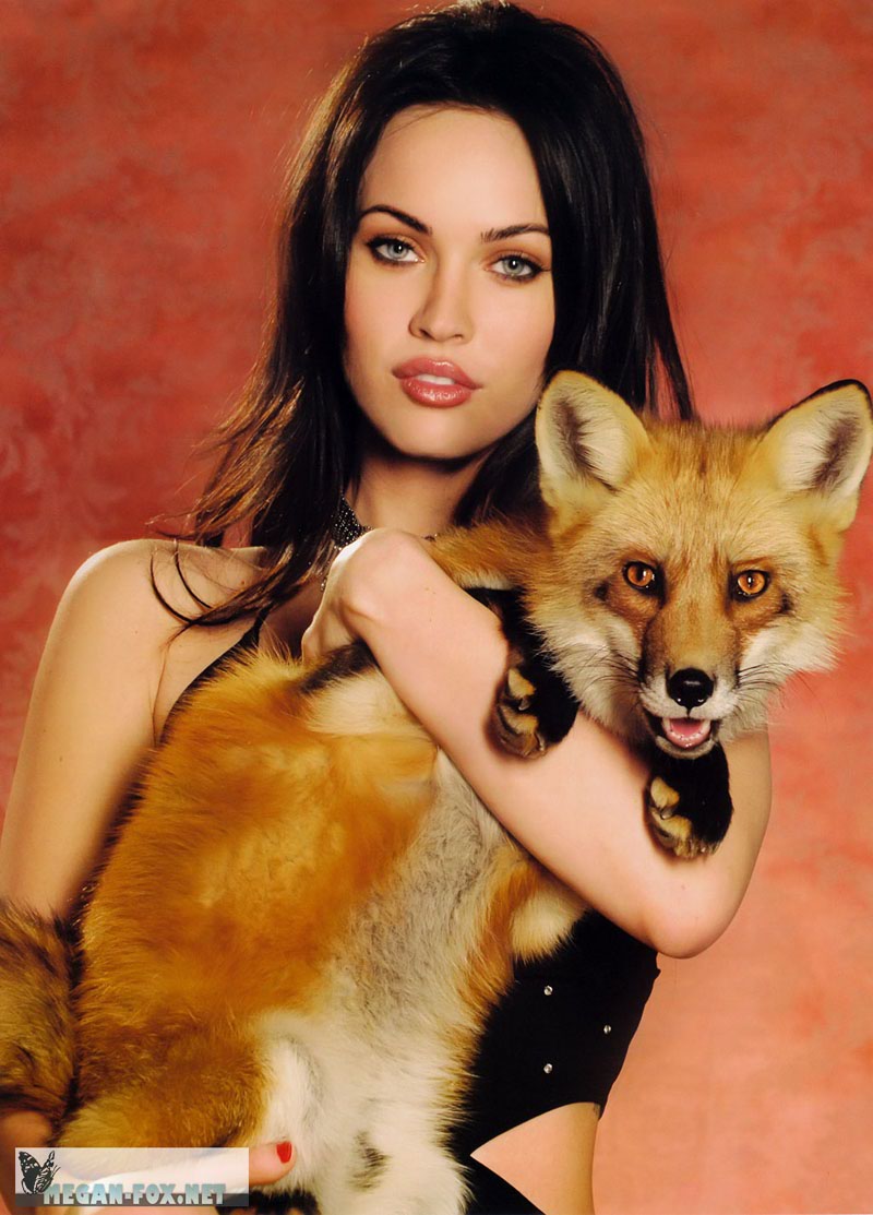 Megan Fox Paw magazine