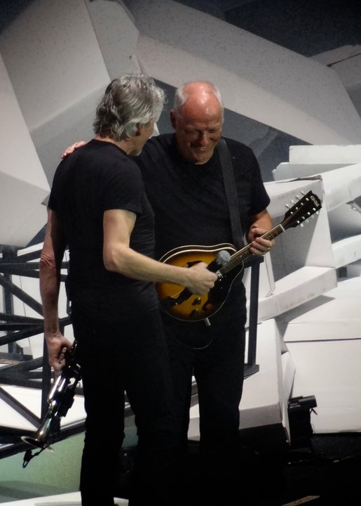 David Gilmour , Nick Mason, Roger Waters The Wall 2011
