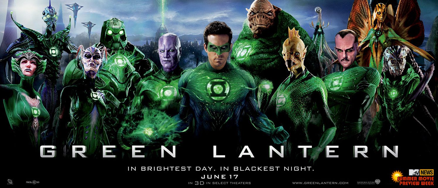 Green Lantern Mega Poster