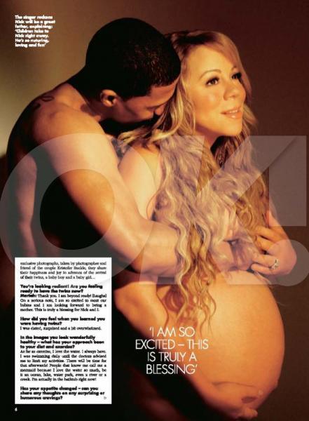 Mariah Carey pregnant OK!