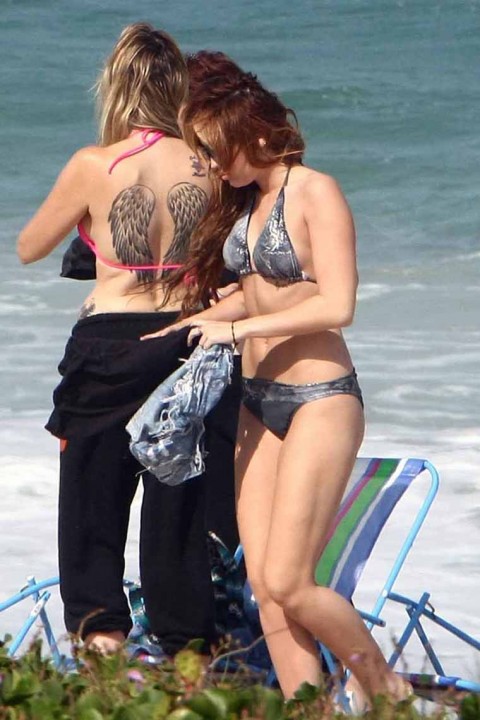 Miley Cyrus bikini in Rio