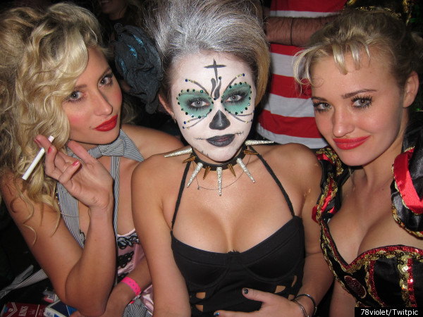 Miley Cyrus Halloween 2011