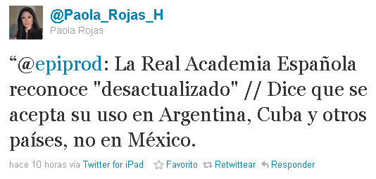 Paola Rojas Twitter