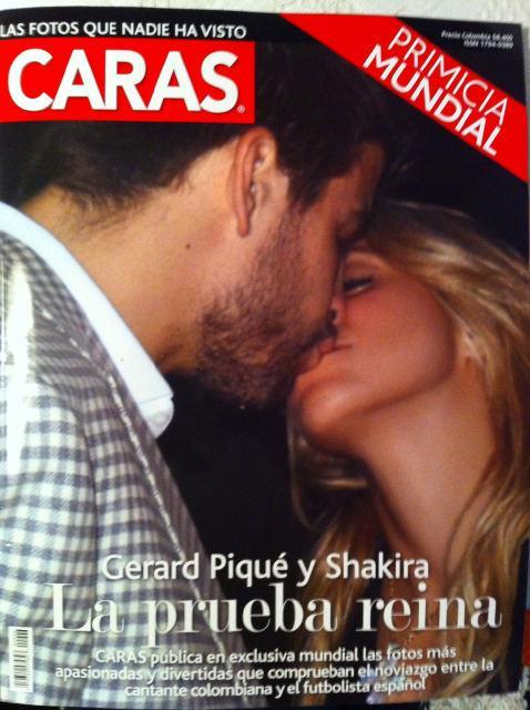 Beso Pique y Shakira
