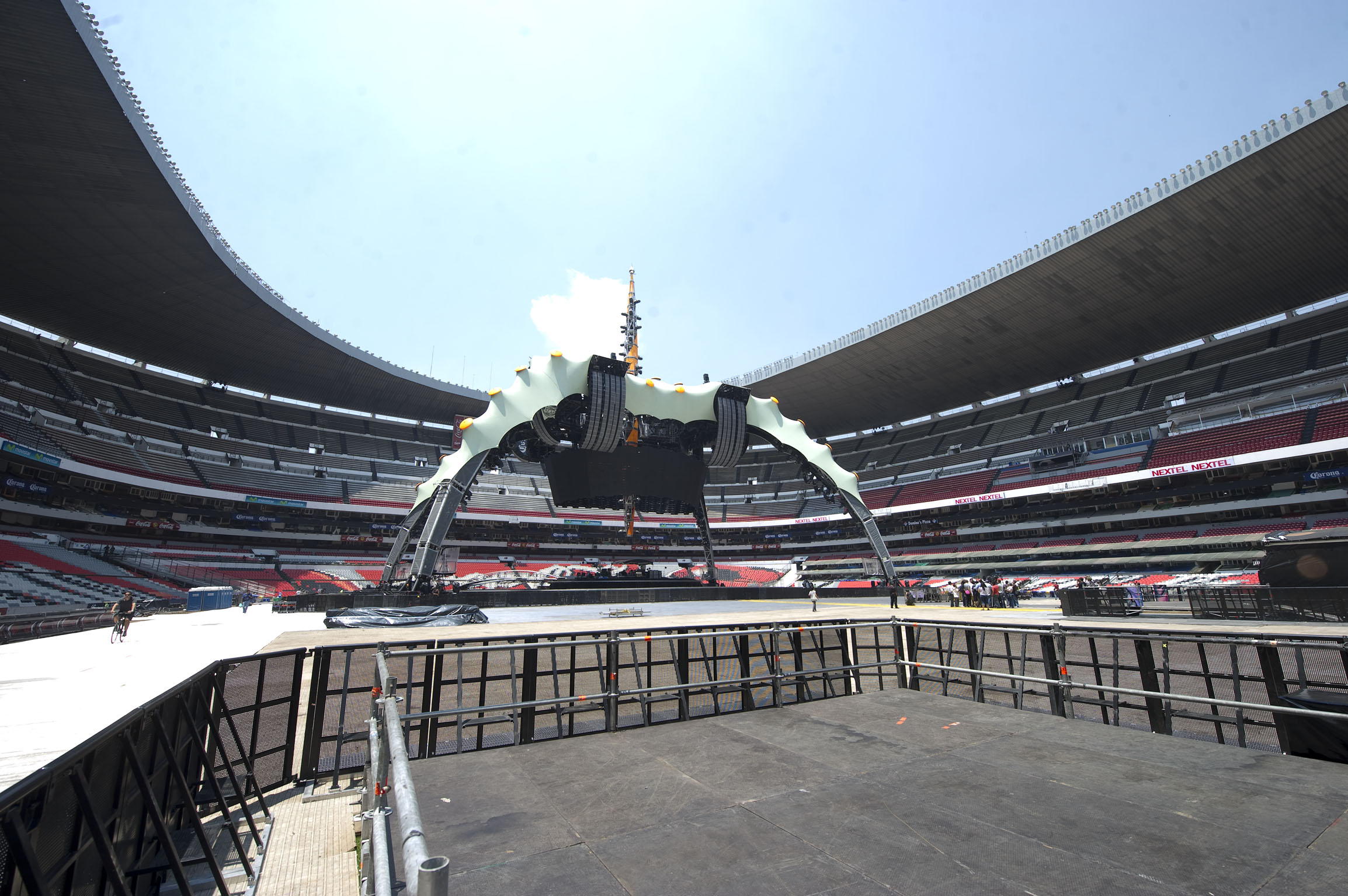 U2 estadio Azteca