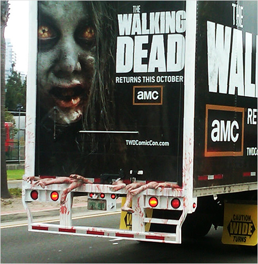 The Walking Dead truck