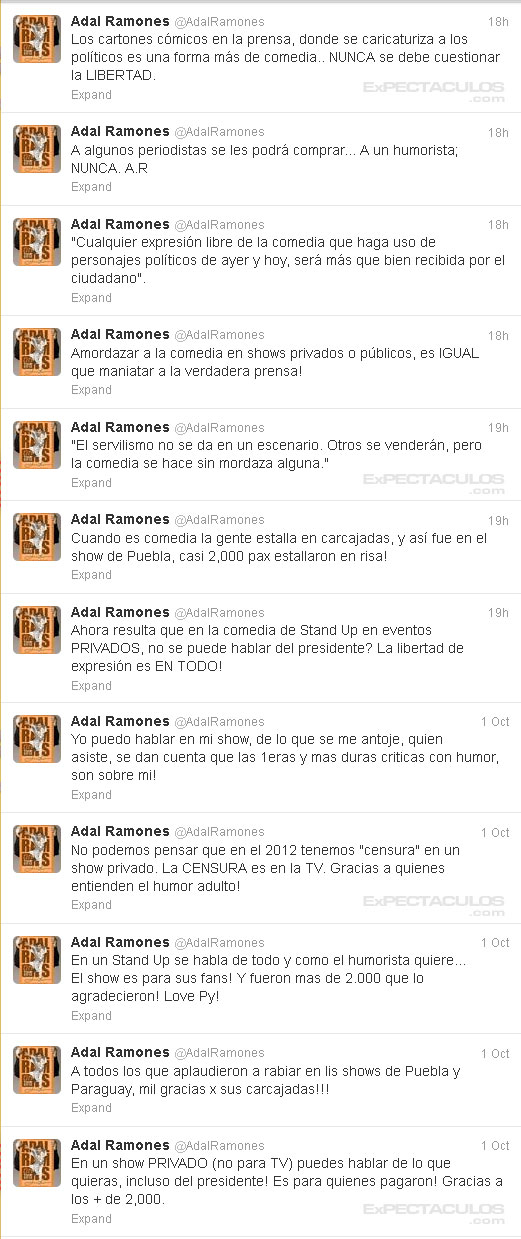 Adal Ramones Twitter