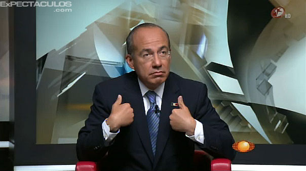 Felipe Calderon en Tercer Grado