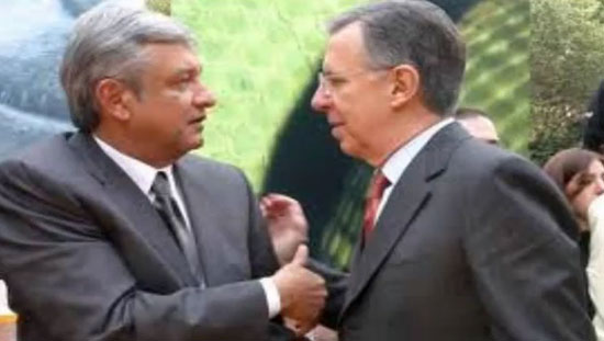 Lopez Obrador con Lopez-Doriga