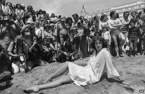 Sylvia Kristel en Cannes