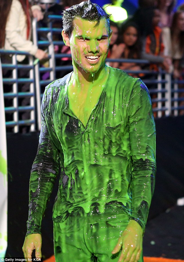 Taylor Lautner Slime