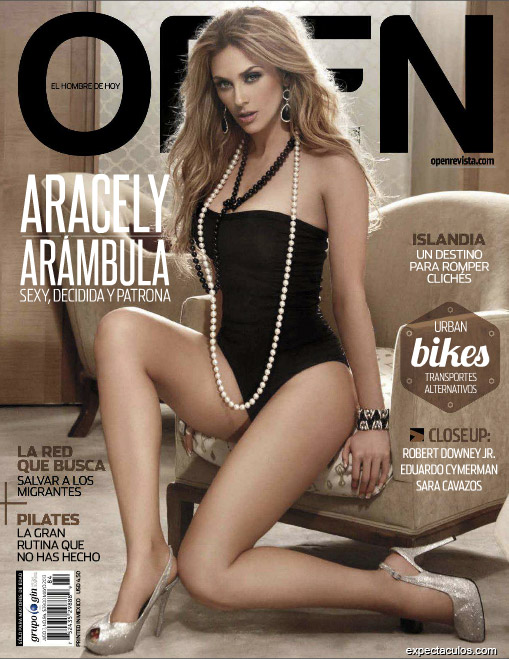 Araceli Arambula revista Open