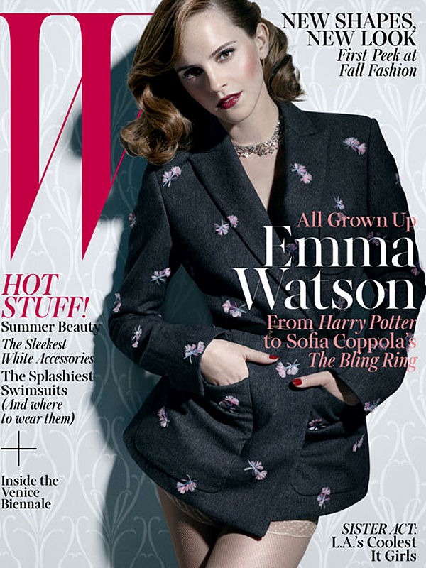 Emma Watson W magazine