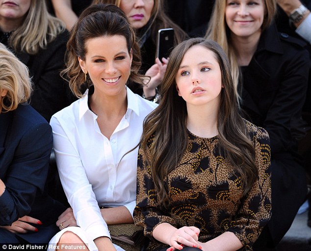 Kate Beckinsale y su hija