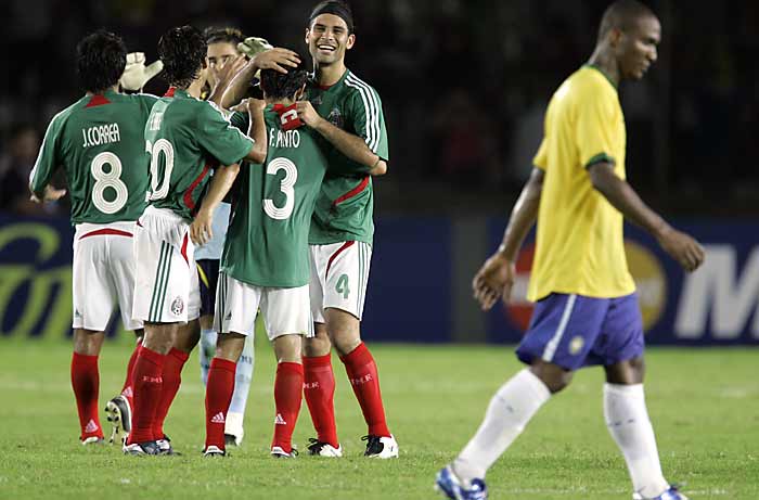 Mexico vence a Brasil