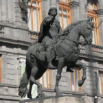 Confirma INAH daños irreversibles en estatua ‘El Caballito’