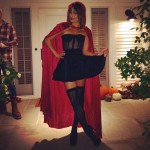 Asi se disfrazo Lea Michele para Halloween