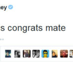 Rooney y Bale felicitan al Chicharito Hernandez