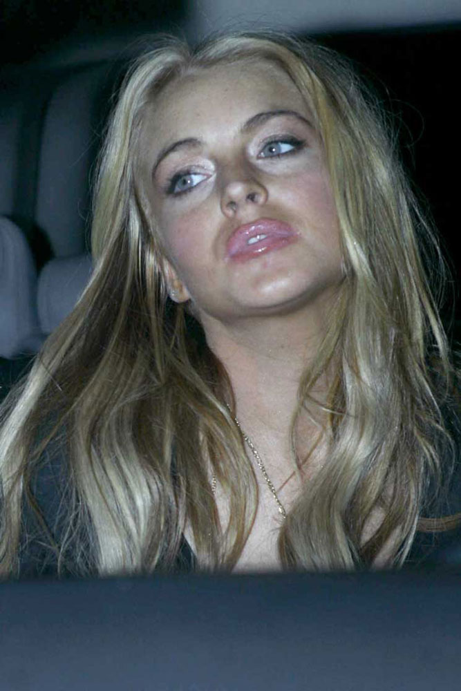 Lindsay Lohan blond
