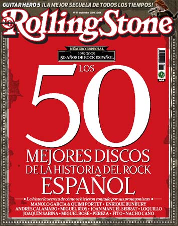 Rolling Stone 50 mejores discos rock españa