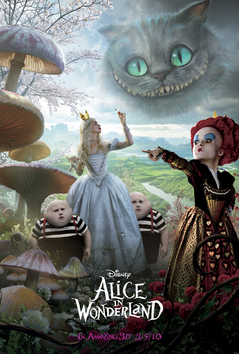Alice in Wonderland Poster Tim Burton