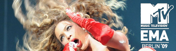 Beyonce premios MTV EMA 09