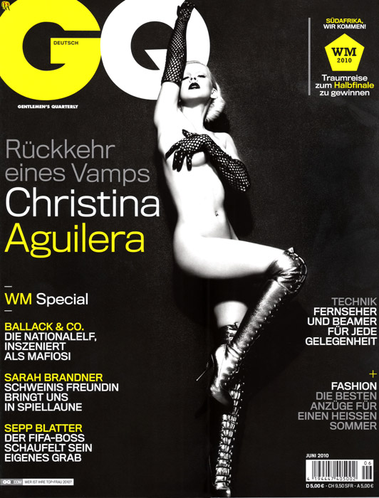 Christina Aguilera revista GQ
