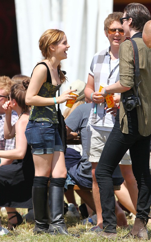Emma Watson en Glastonbury