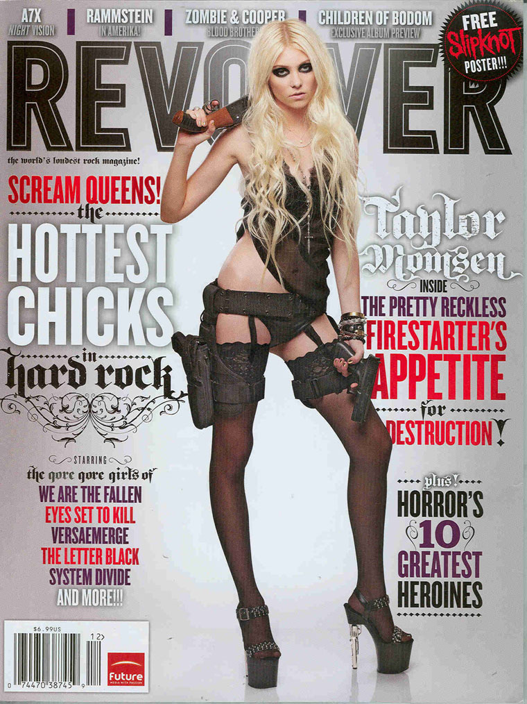 Taylor Momsen revista Revolver