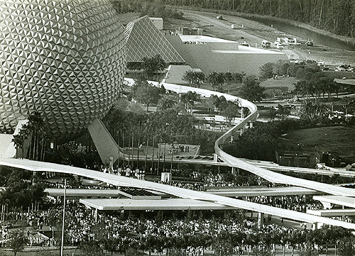 Epcot Center Opening day
