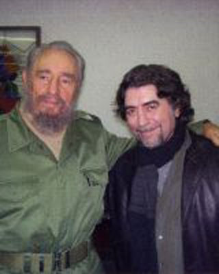 Joaquin Sabina con Fidel Castro