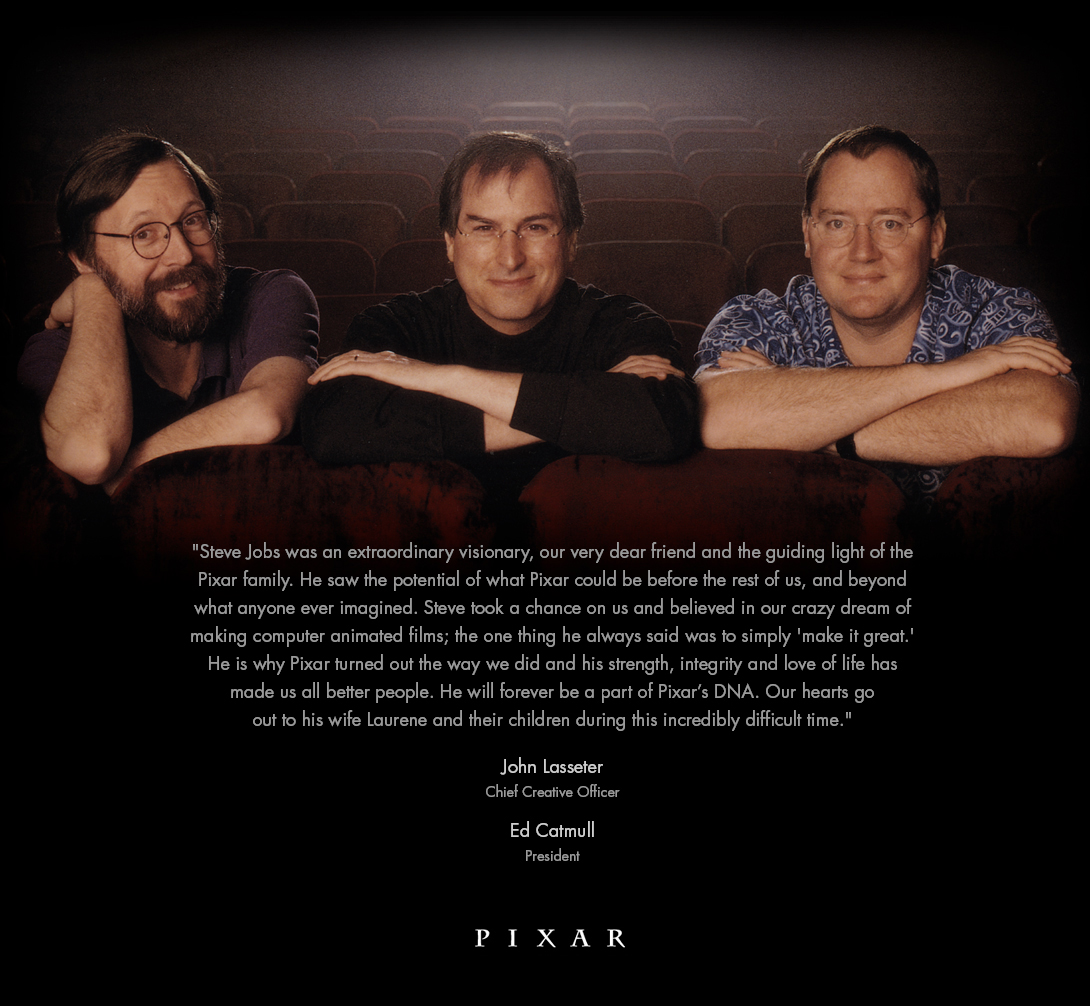 Pixar Steve Jobs