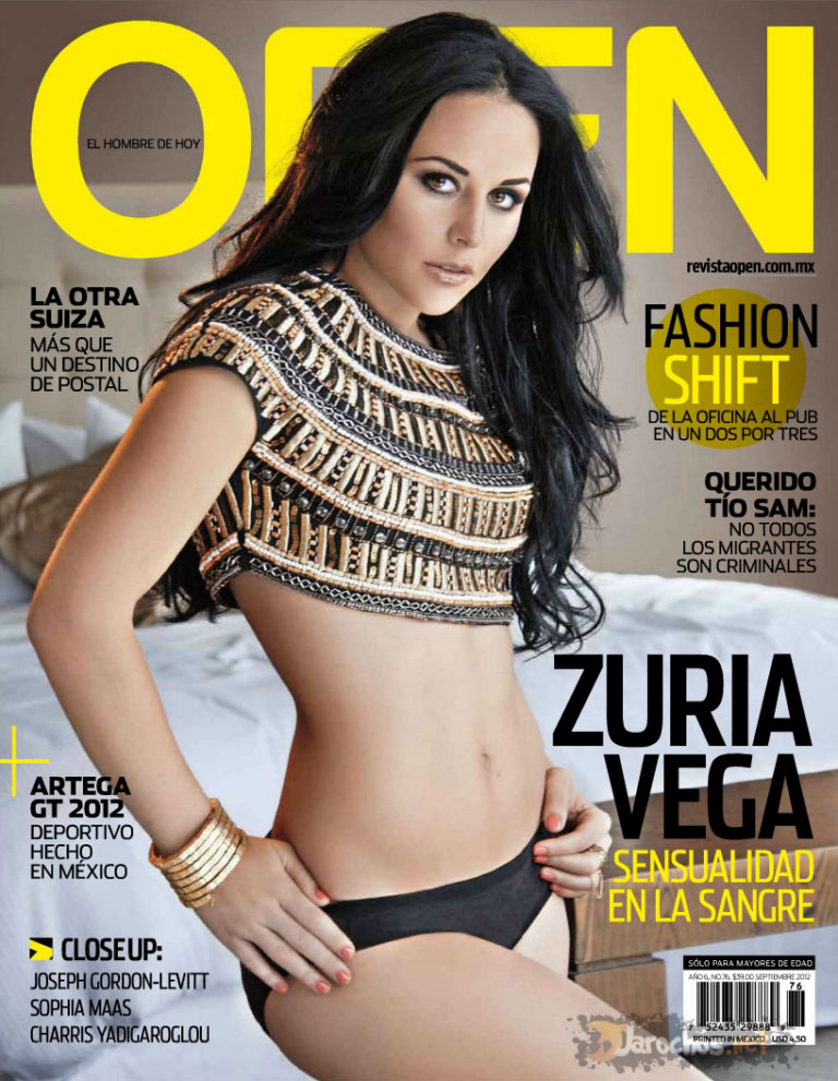 Zuria Vega revista Open