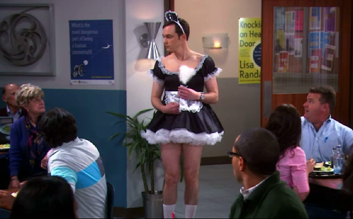 Sheldon Cooper maid