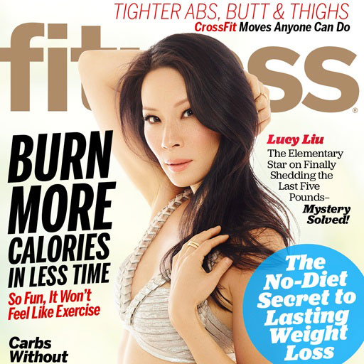 Lucy Lui revista Fitness