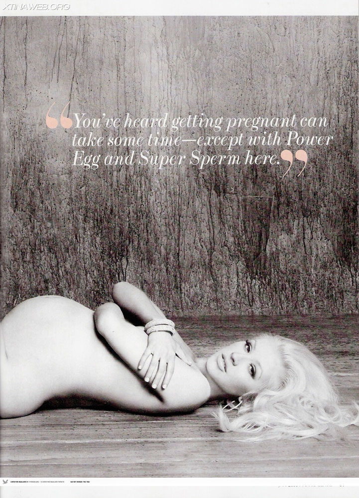 Christina Aguilera Naked