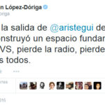 Reaccionan comunicadores al despido de Carmen Aristegui